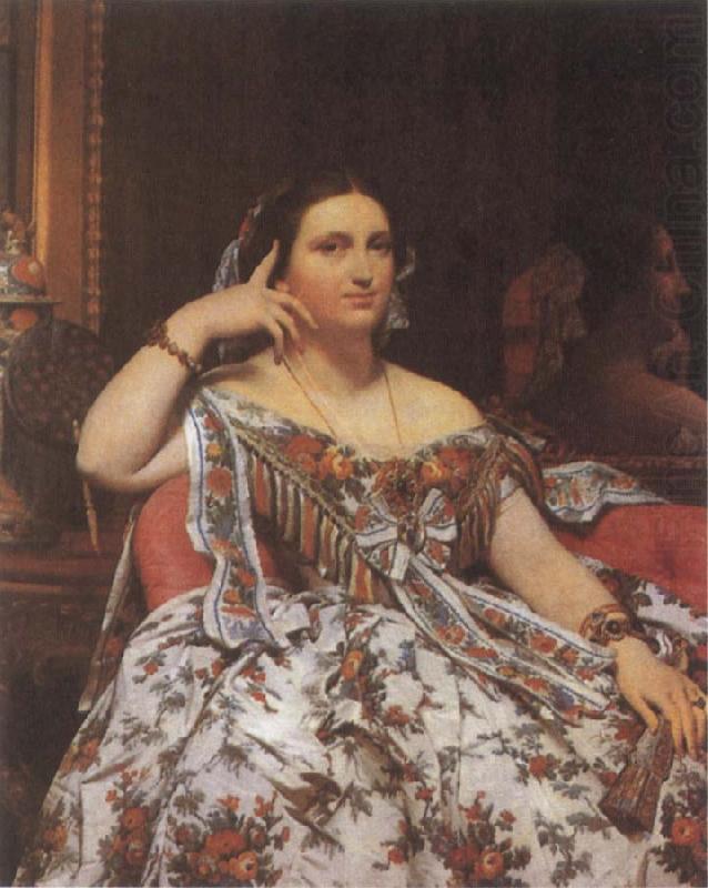 Jean-Auguste Dominique Ingres Mme Moitessier china oil painting image